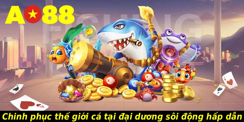 Chinh phục thế giới cá tại đại dương sôi động hấp dẫn