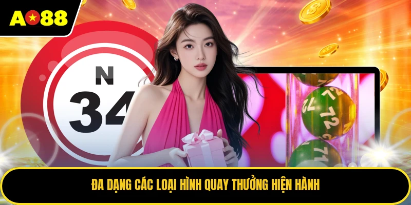 Đa dạng các loại hình quay thưởng hiện hành