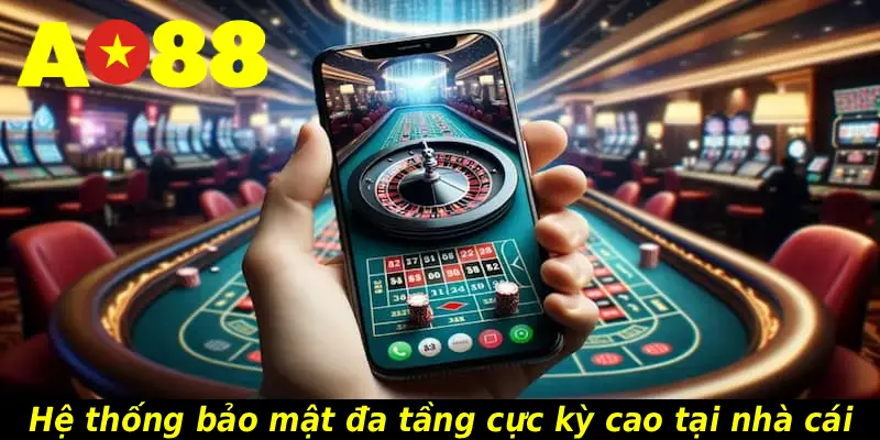 Hệ thống bảo mật đa tầng cực kỳ cao tại nhà cái