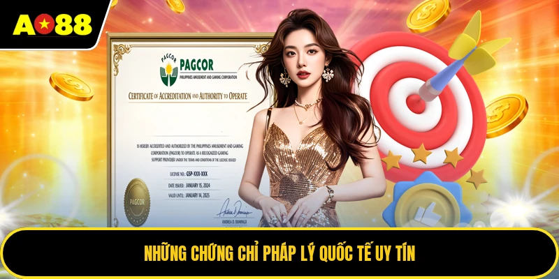 Những chứng chỉ pháp lý quốc tế uy tín